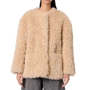 Gimute Short Faux Fur Coat